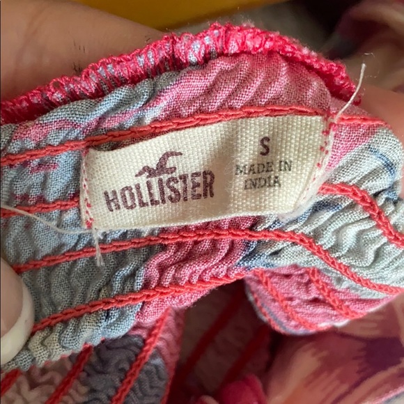 Hot pink floral two piece set (top and shorts) - Picture 5 of 5